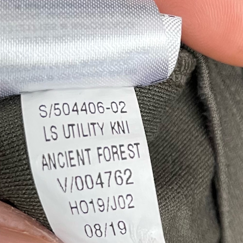 Old Navy Waist-Defined Utility Dress Women’s XL Green Midi Casual Plus Size - Picture 10 of 12